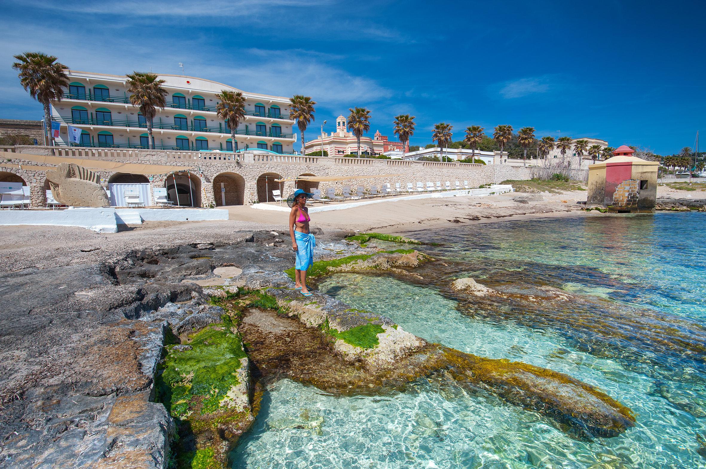 Hotel Terminal - Caroli Hotels Santa Maria di Leuca Eksteriør billede